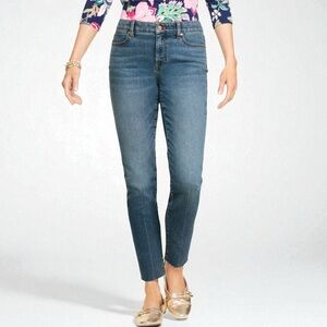 Talbots Curvy Slim Ankle Jeans